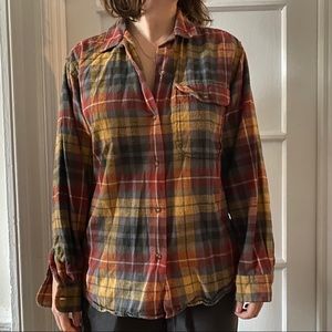 Bass Maroon Flannel